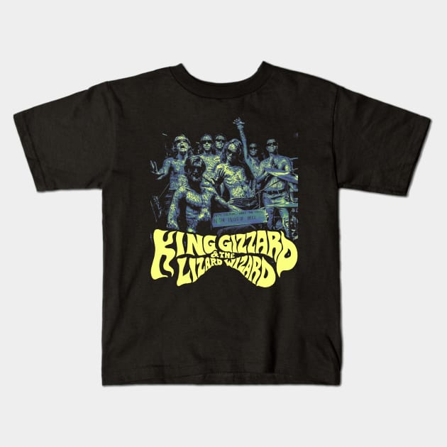 This Is King Gizzard & Lizard Wizard Kids T-Shirt by Mugo Muncarsol